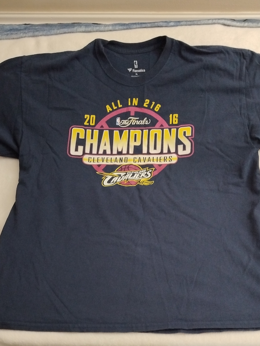 Fanatics 2016 NBA Champions 216 All In Player Shirt Men's XL